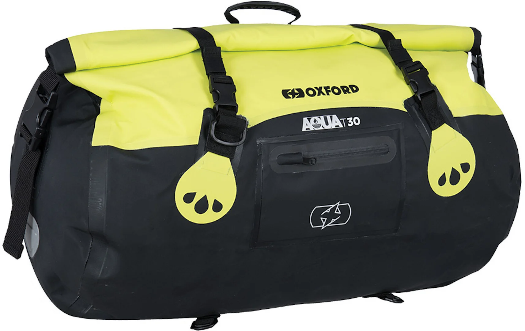 Oxford AQUA T-30 Roll Bag black/neon