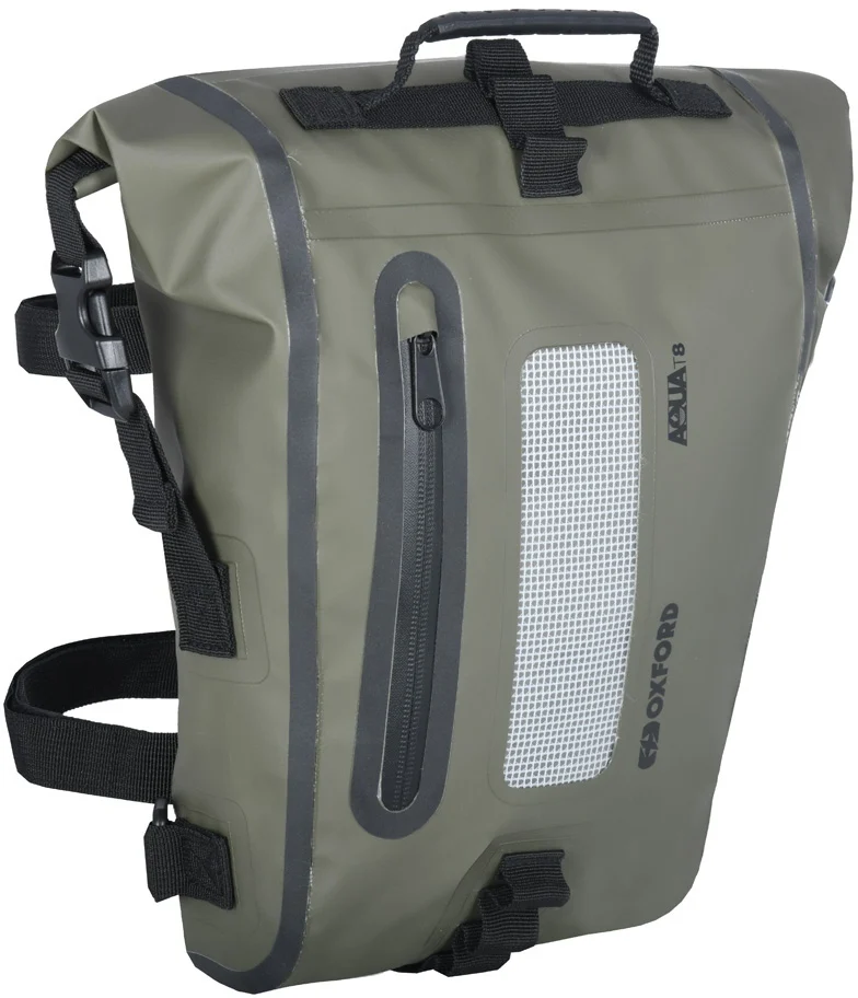 Oxford Aqua T8 Tail Bag olive