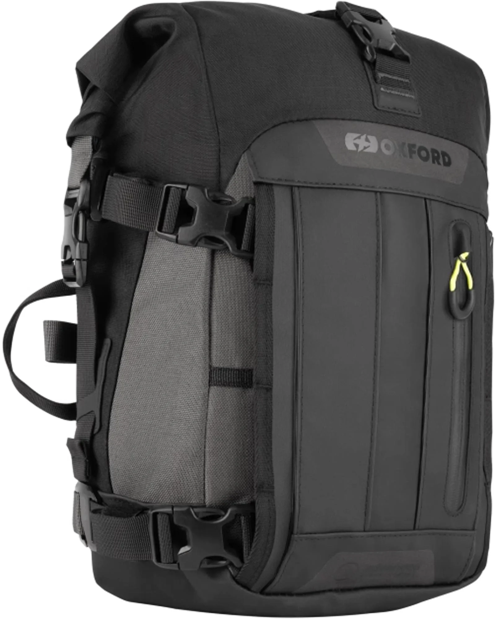 Oxford Atlas T-10 Saddle - Rear Bag black/grey