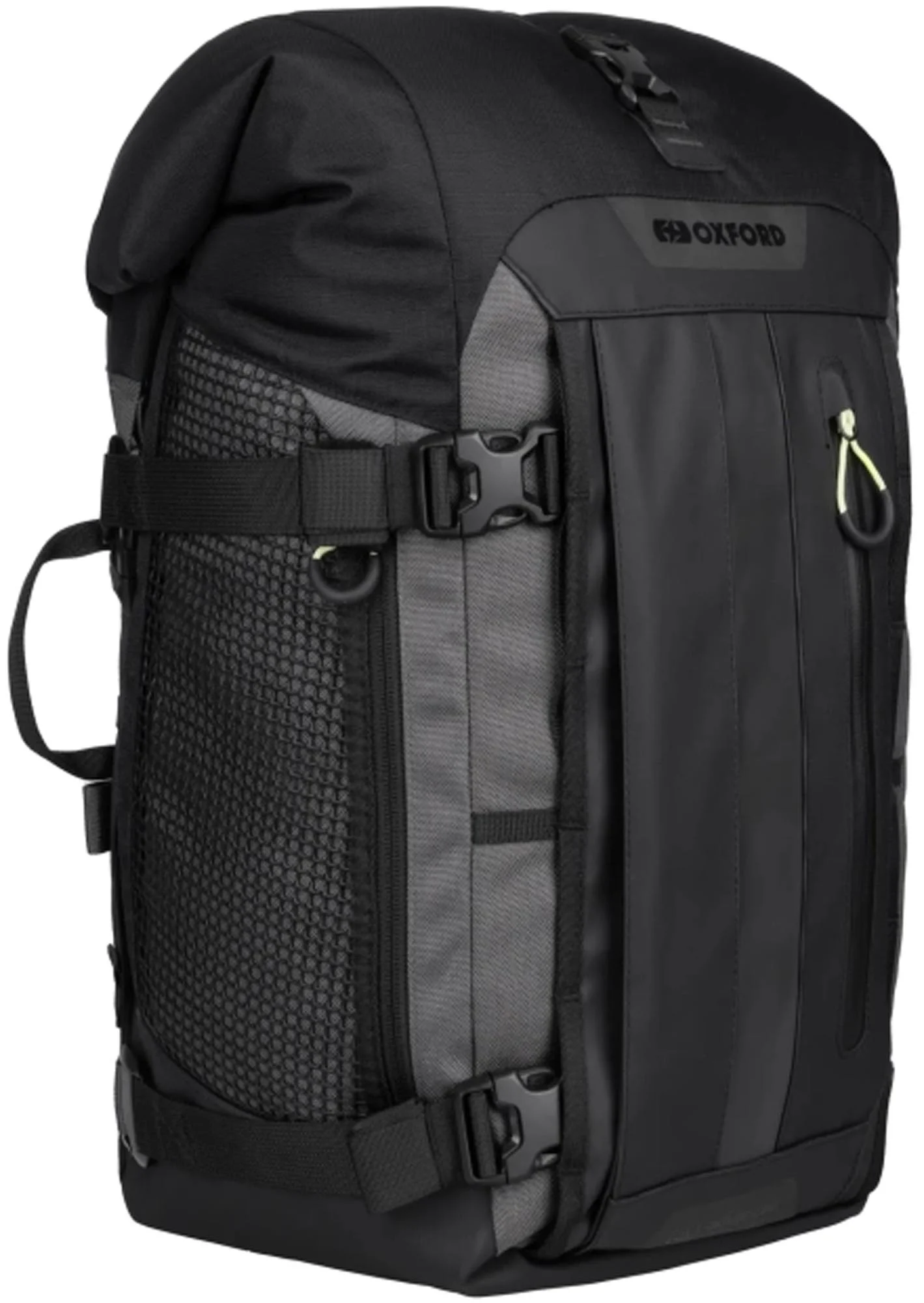 Oxford Atlas T-20 Saddle - Rear Bag black/grey