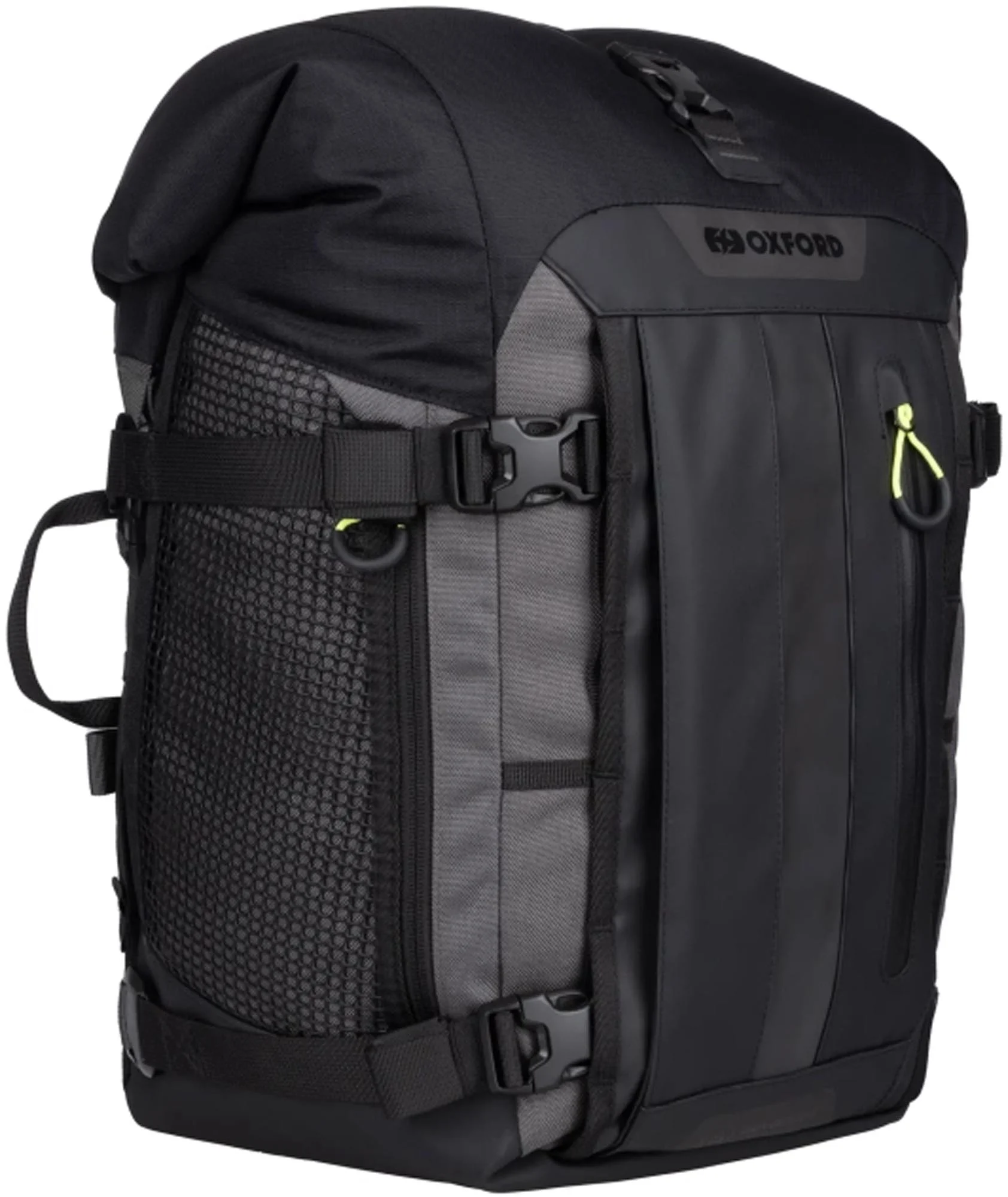 Oxford Atlas T-30 Saddle - Rear Bag black/grey