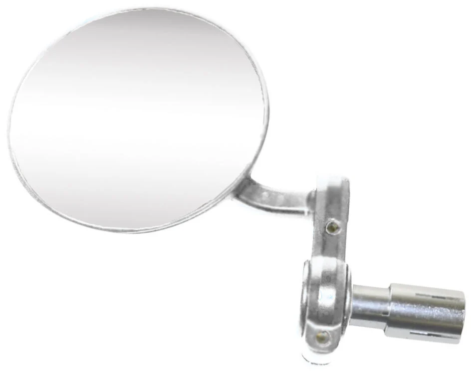 Oxford Bar End Mirror Silver