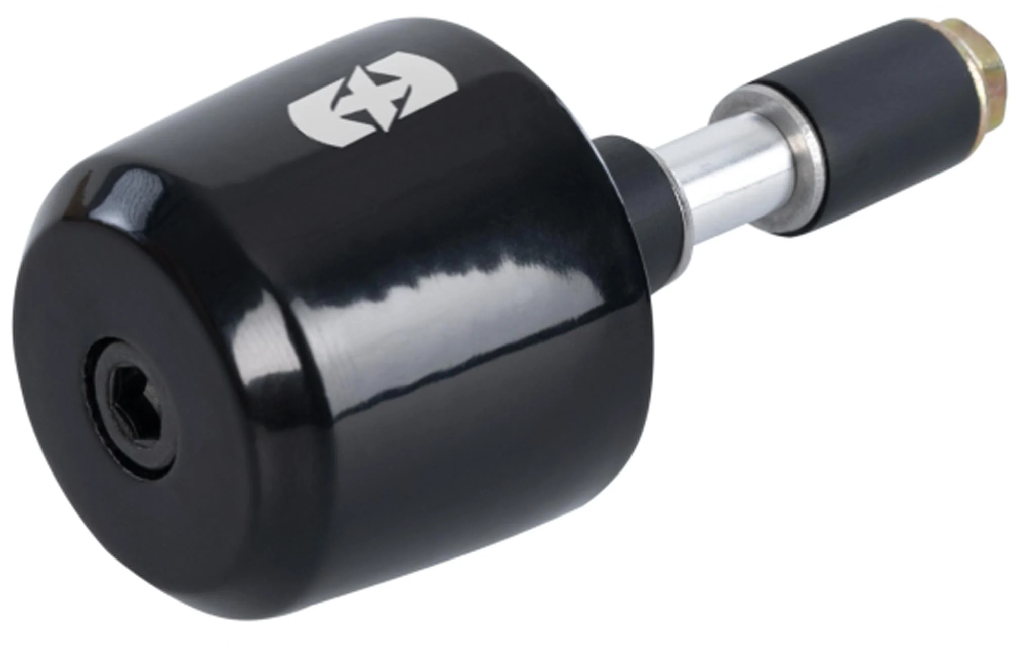 Oxford Bar Weights Handlebar Ends 255g black gloss