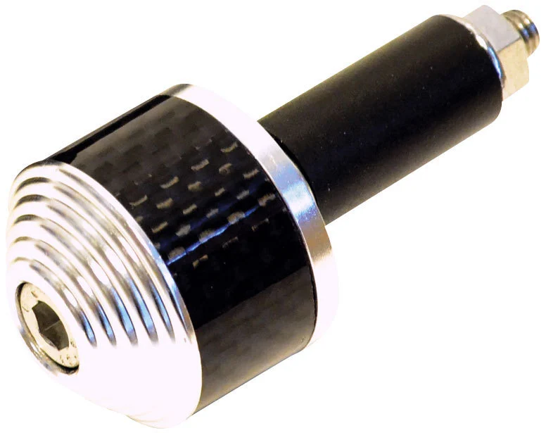Oxford Carb-Ends 2 Bar End Weights Silver