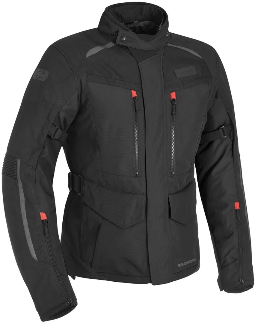 Oxford Continental Motorcycle Textile Jacket black
