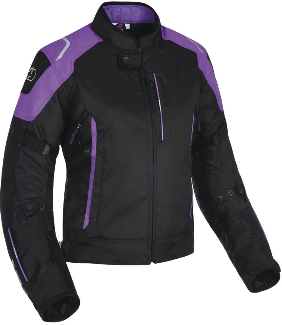 Oxford Girona 1.0 Ladies Motorcycle Textile Jacket purple