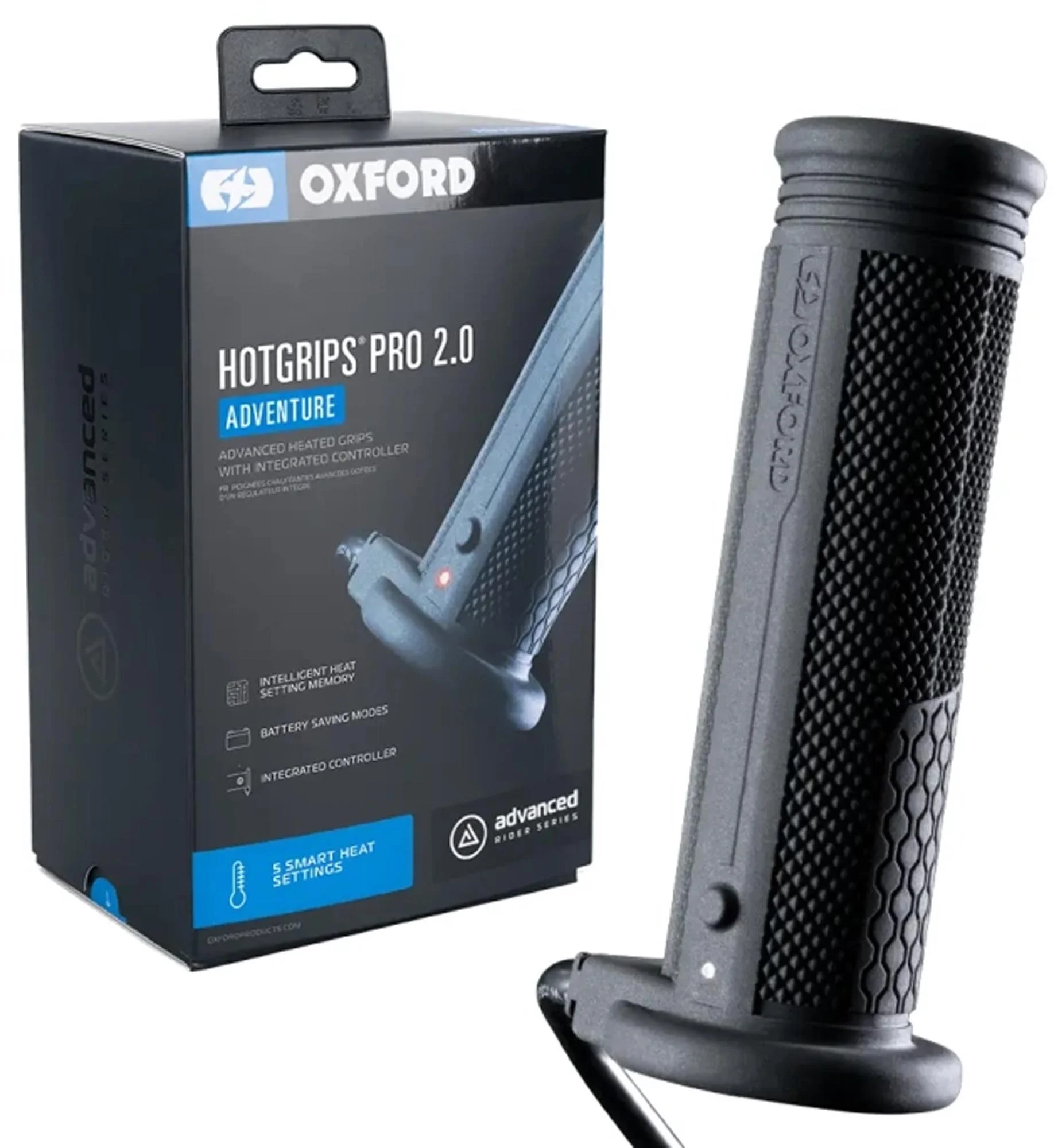 Oxford HotGrips Pro 2.0 Adventure Heated Motorcycle Grips
