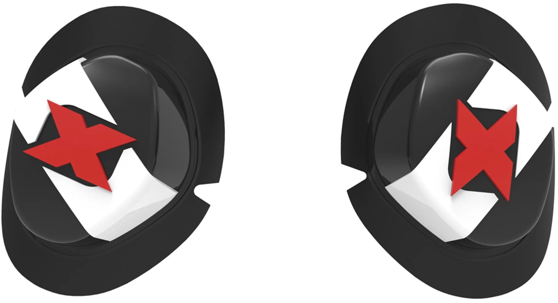 Oxford Icon Knee Sliders  black/white