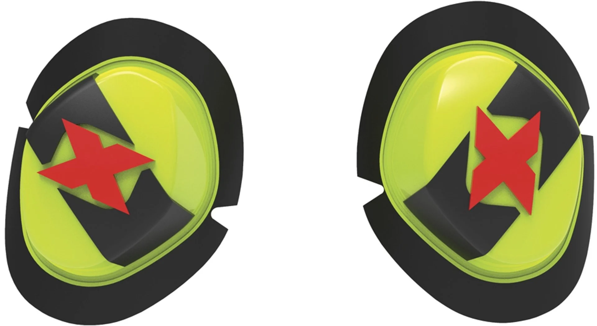 Oxford Icon Knee Sliders  neon yellow
