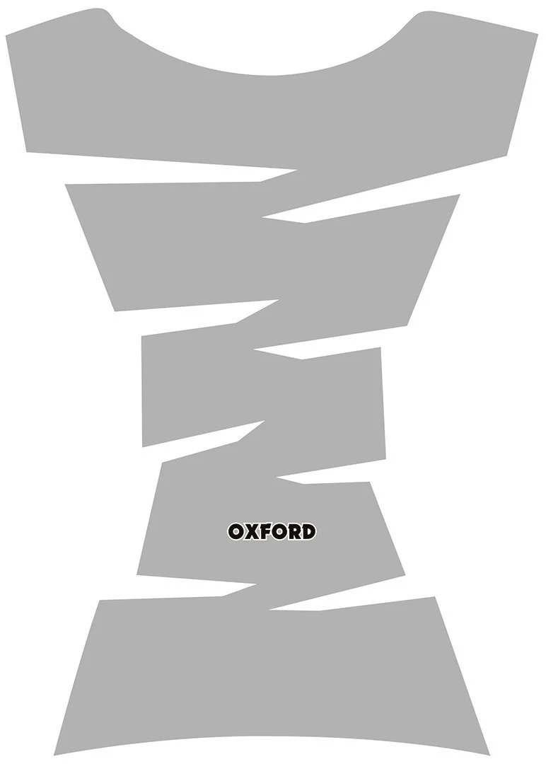 Oxford Jagged Tank Pad Silver