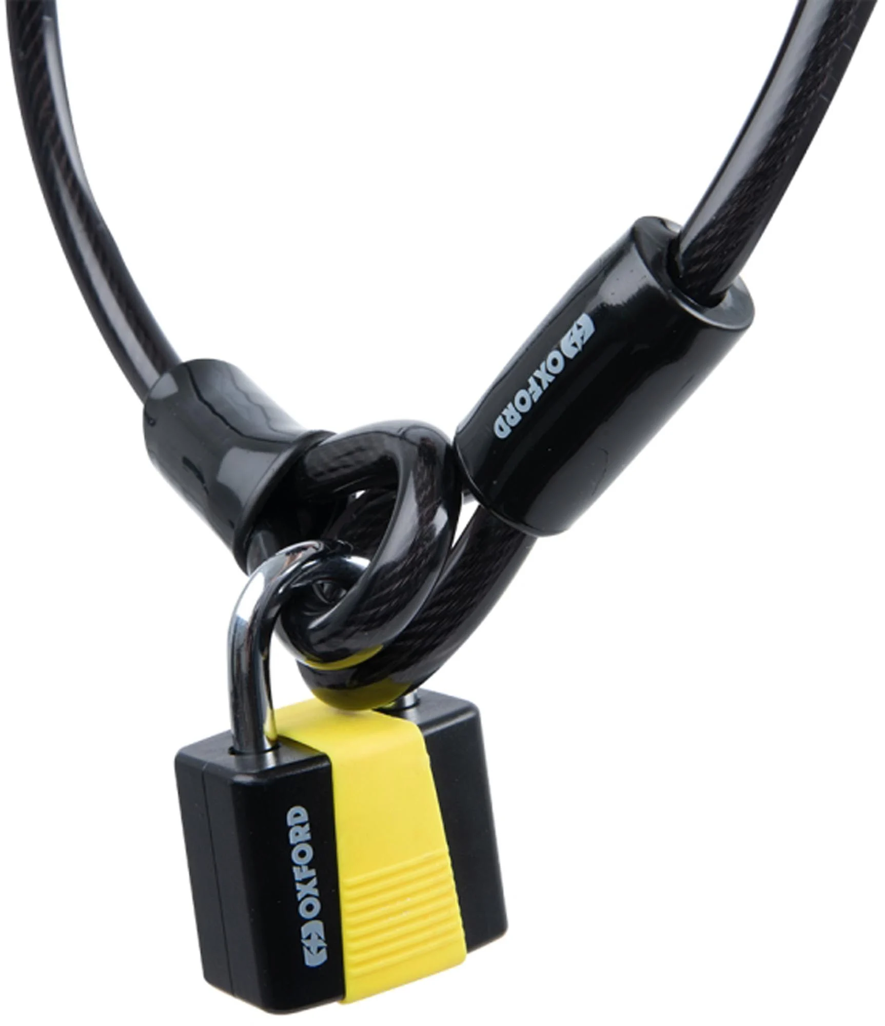 Oxford Loop Lock10 Cable with Padlock