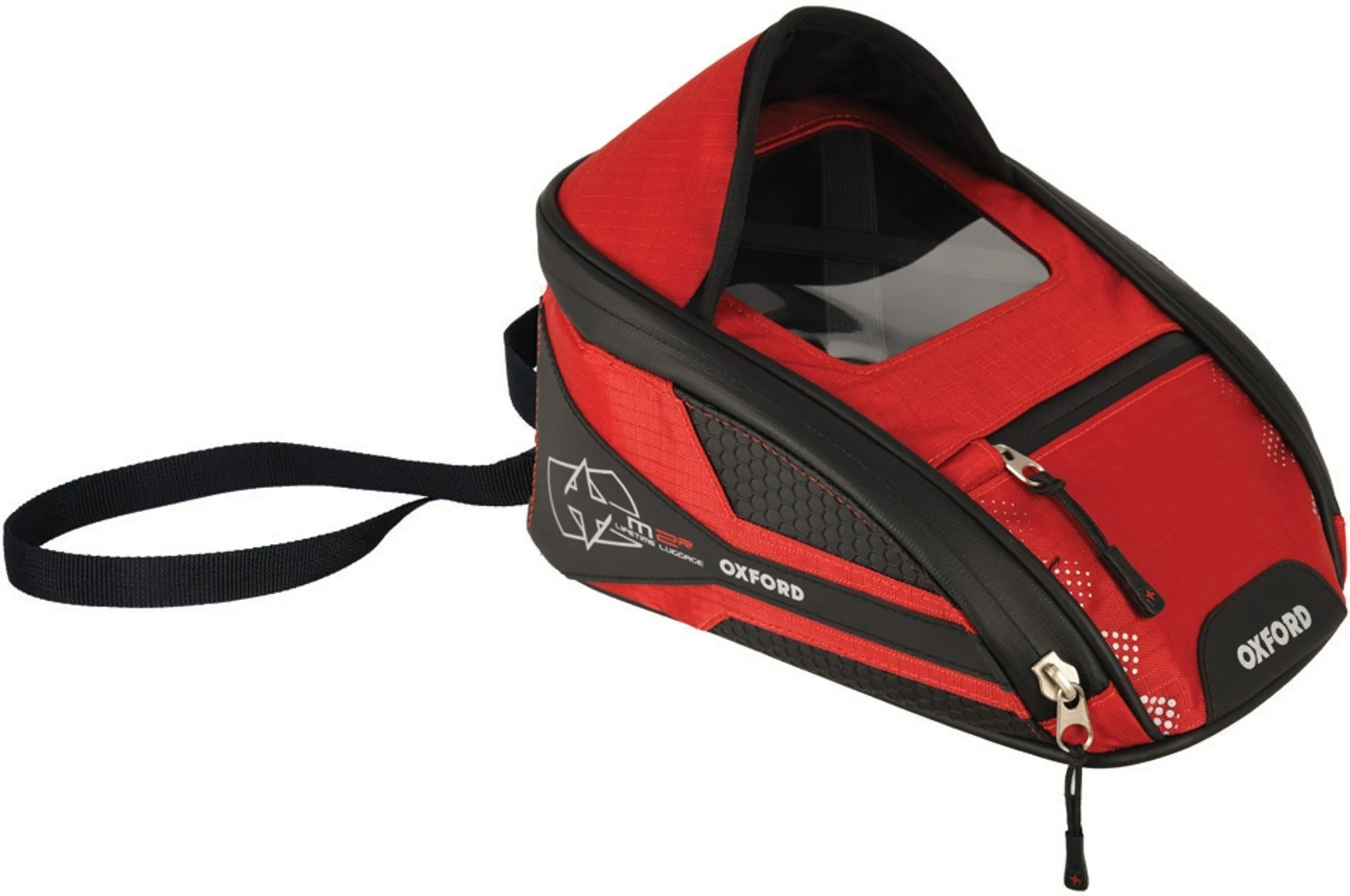 Oxford M2R Mini Tank Bag magnetic red