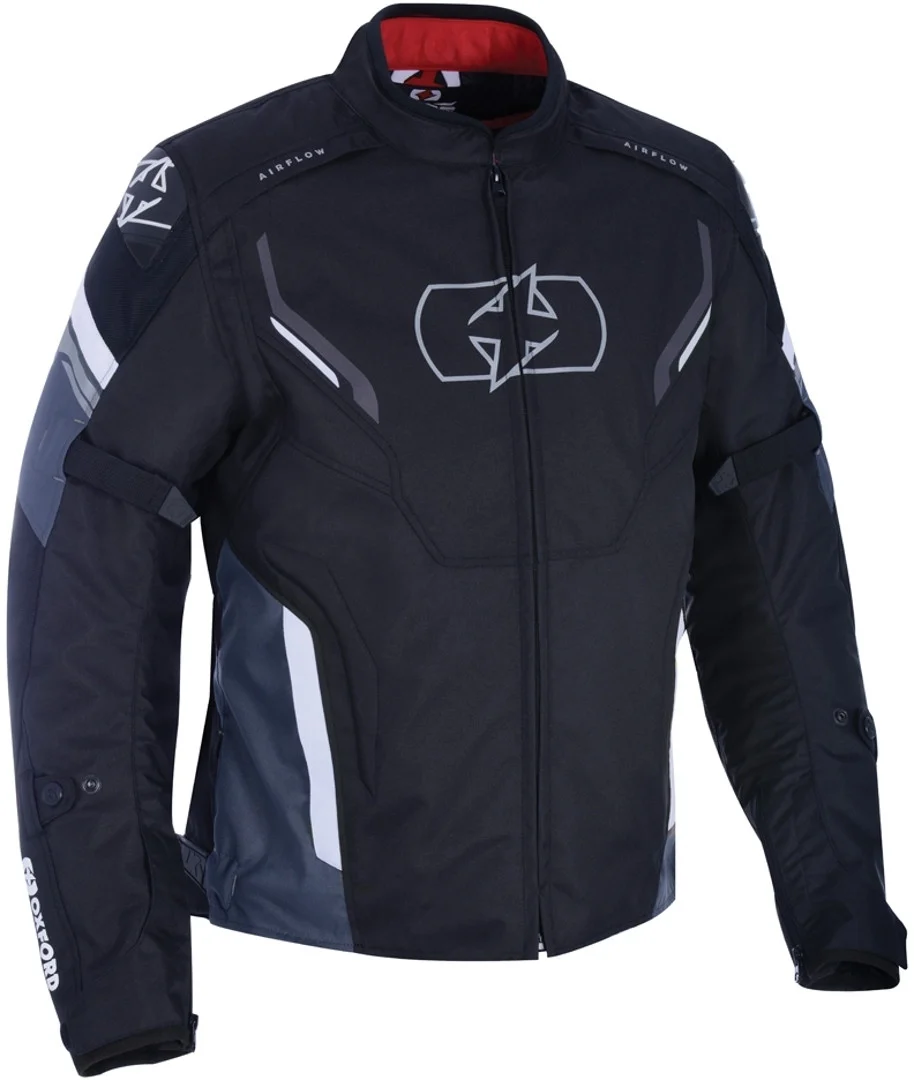 Oxford Melbourne 3.0 Motorcycle Textile Jacket black/grey/white