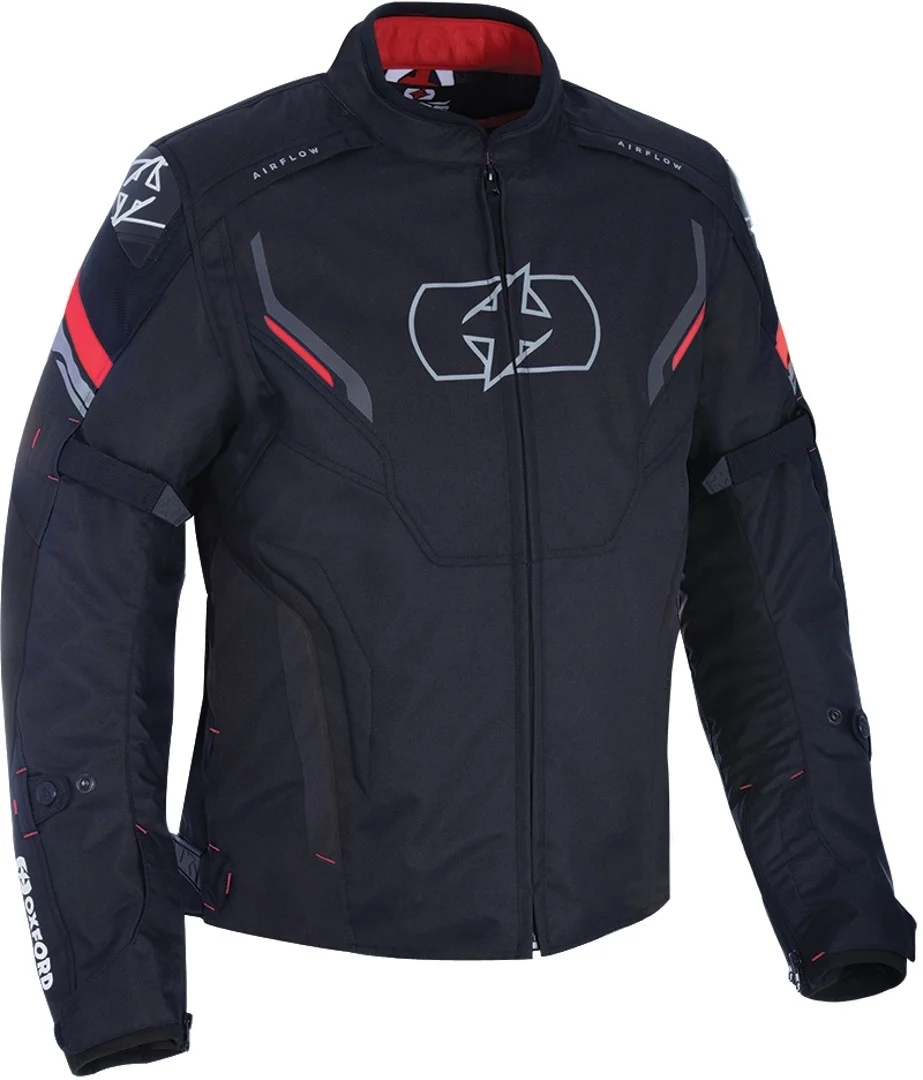 Oxford Melbourne 3.0 Motorcycle Textile Jacket black/red