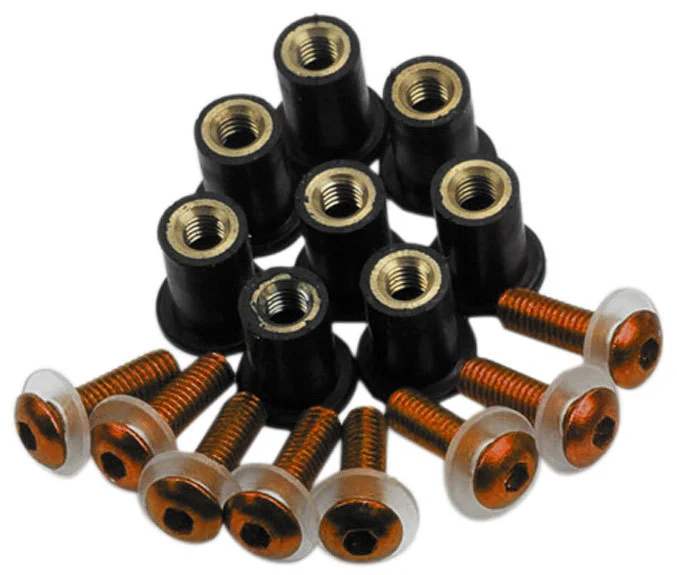 Oxford Screen Shield Replacement Screws red