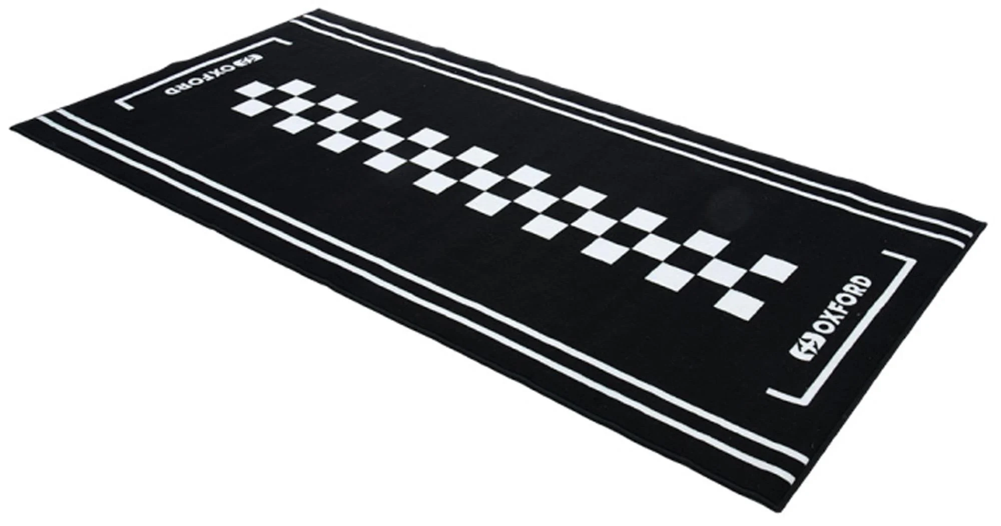 Oxford Workshop Mat L black/white