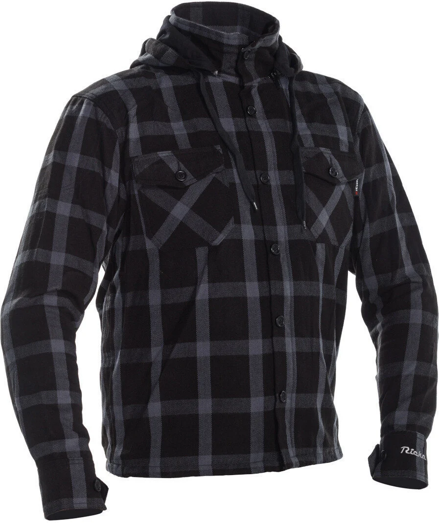 Richa Lumber Motorcycle Textile Jacket black/grey