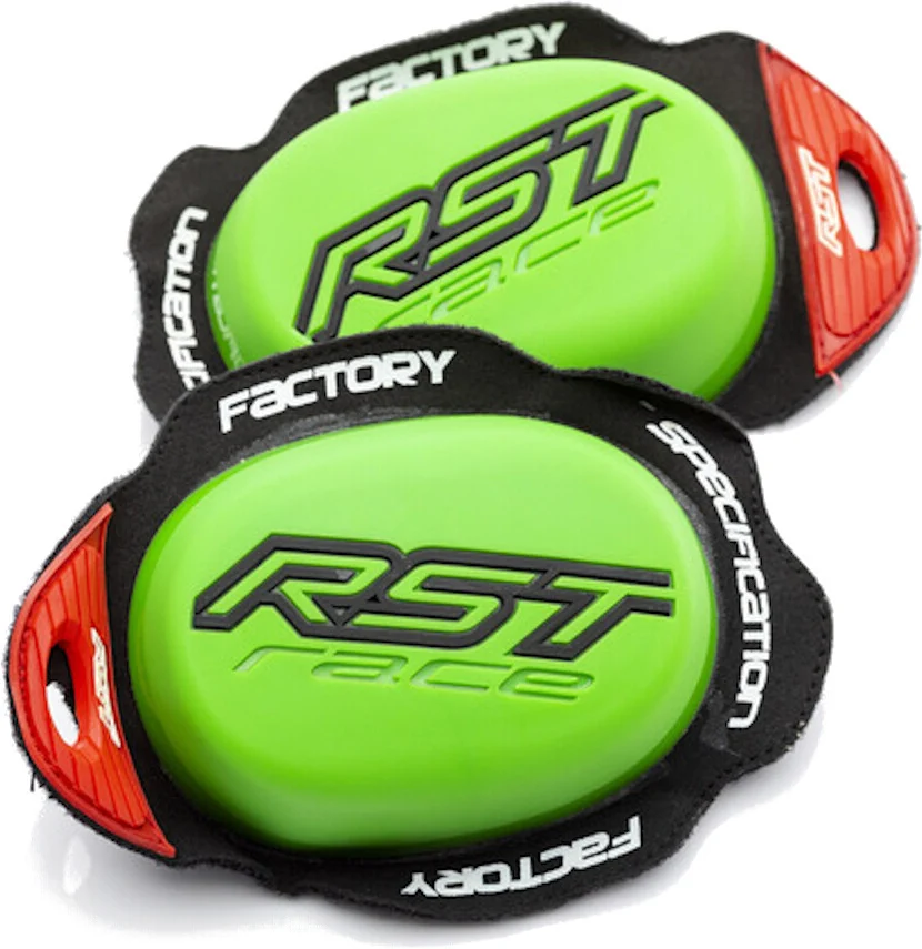 RST Factory Knee Sliders green