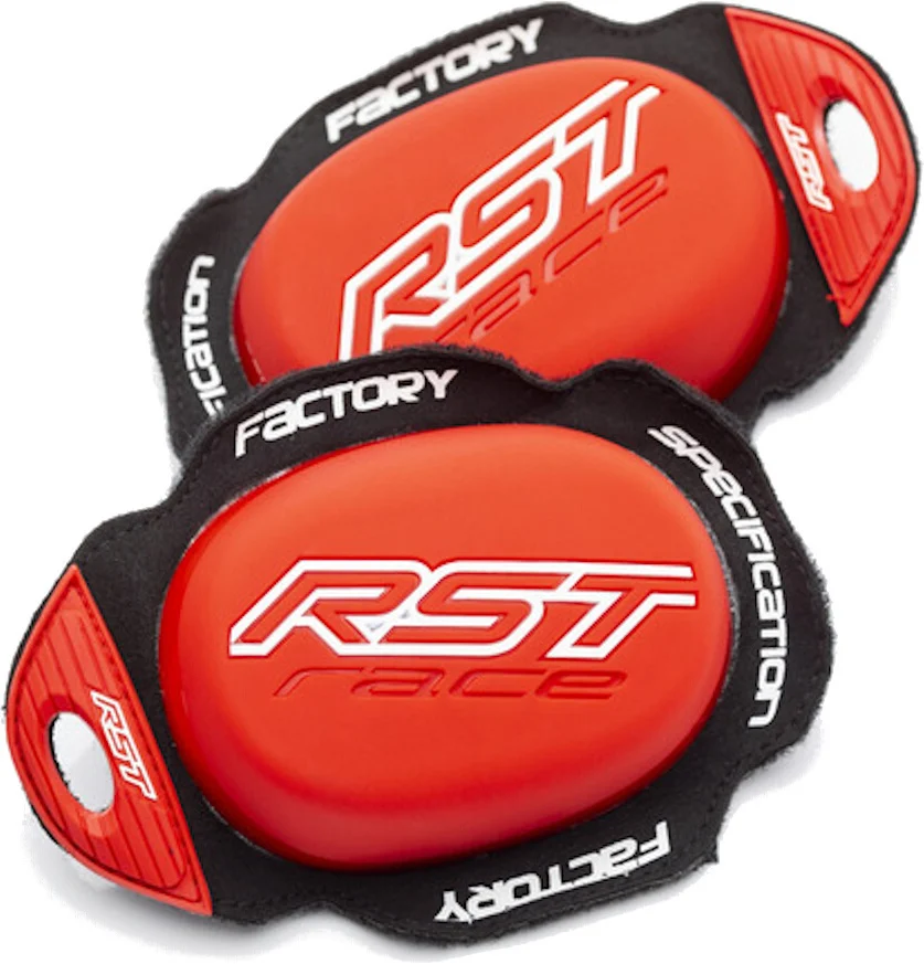 RST Factory Knee Sliders red