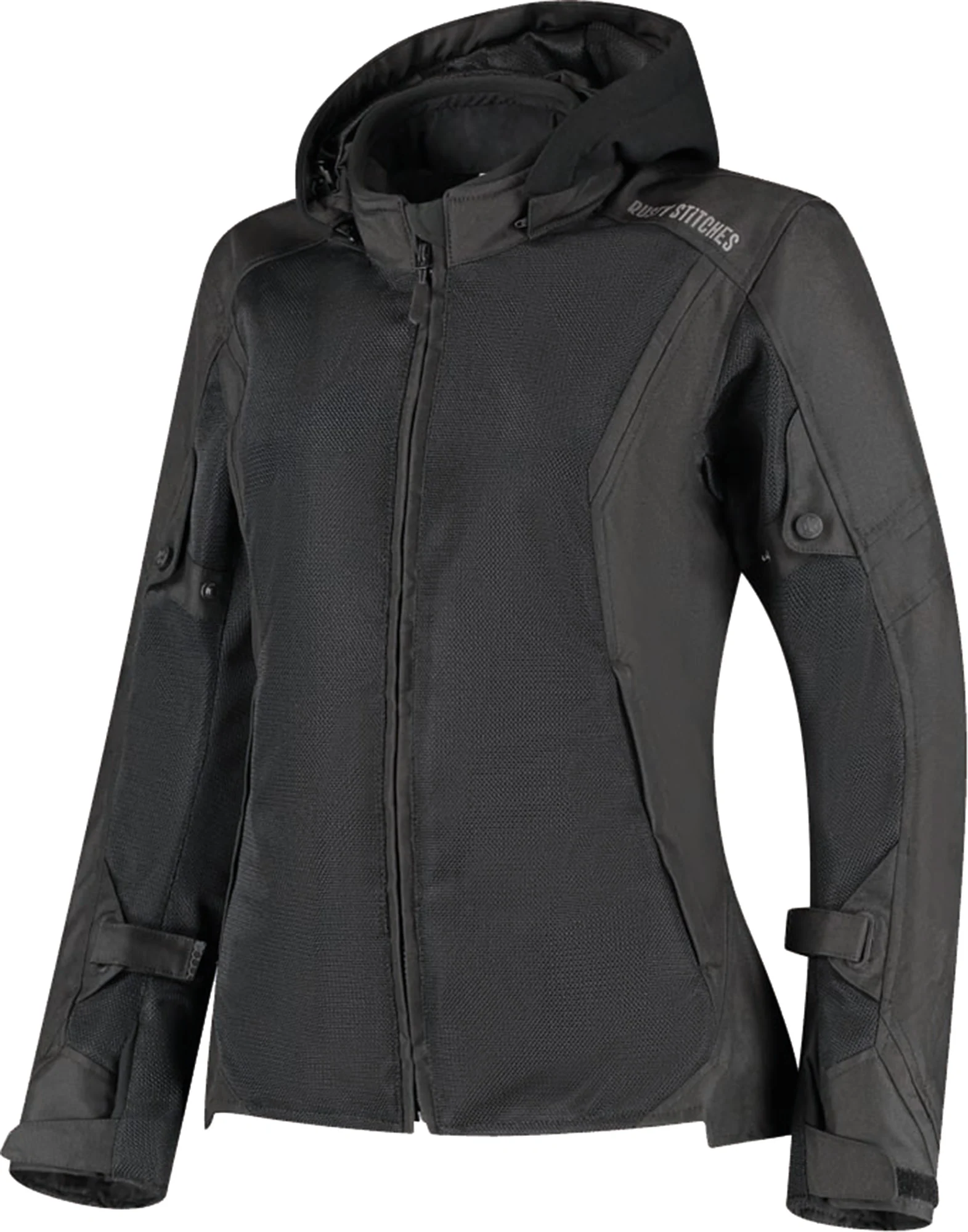 Rusty Stitches Caroline Ladies Motorcycle Textile Jacket black