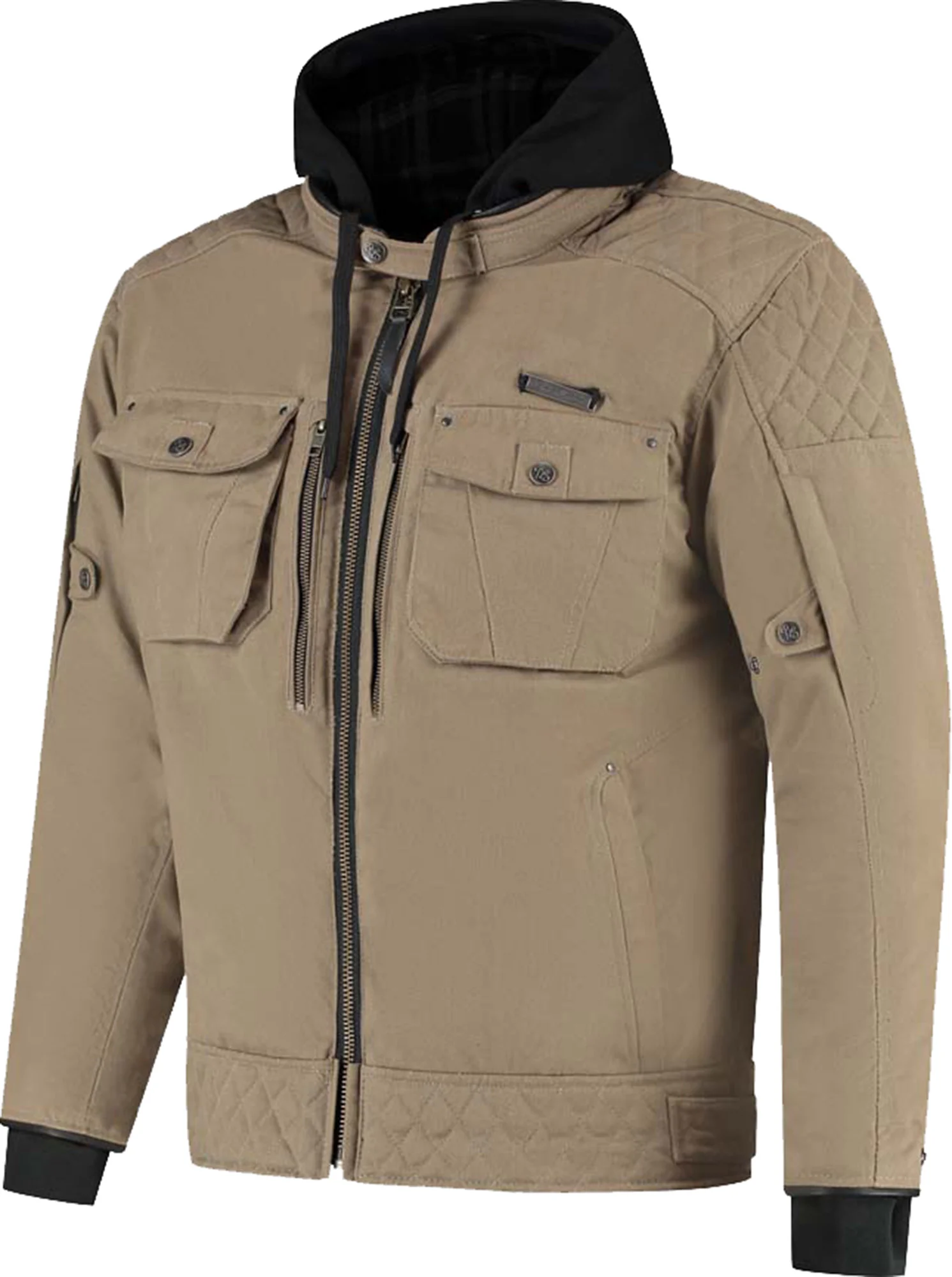 Rusty Stitches Glenn Motorcycle Textile Jacket brown