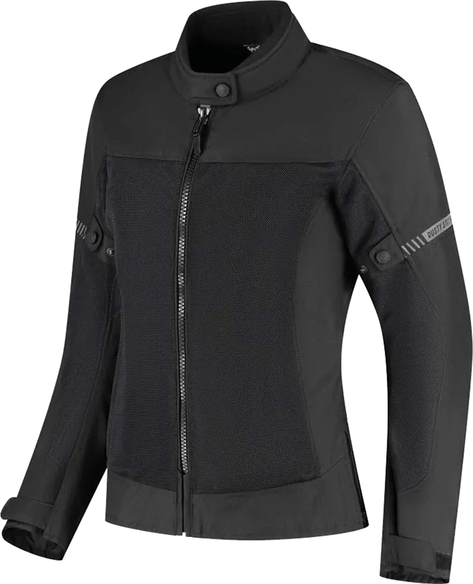 Rusty Stitches Jodi Ladies Motorcycle Textile Jacket  black