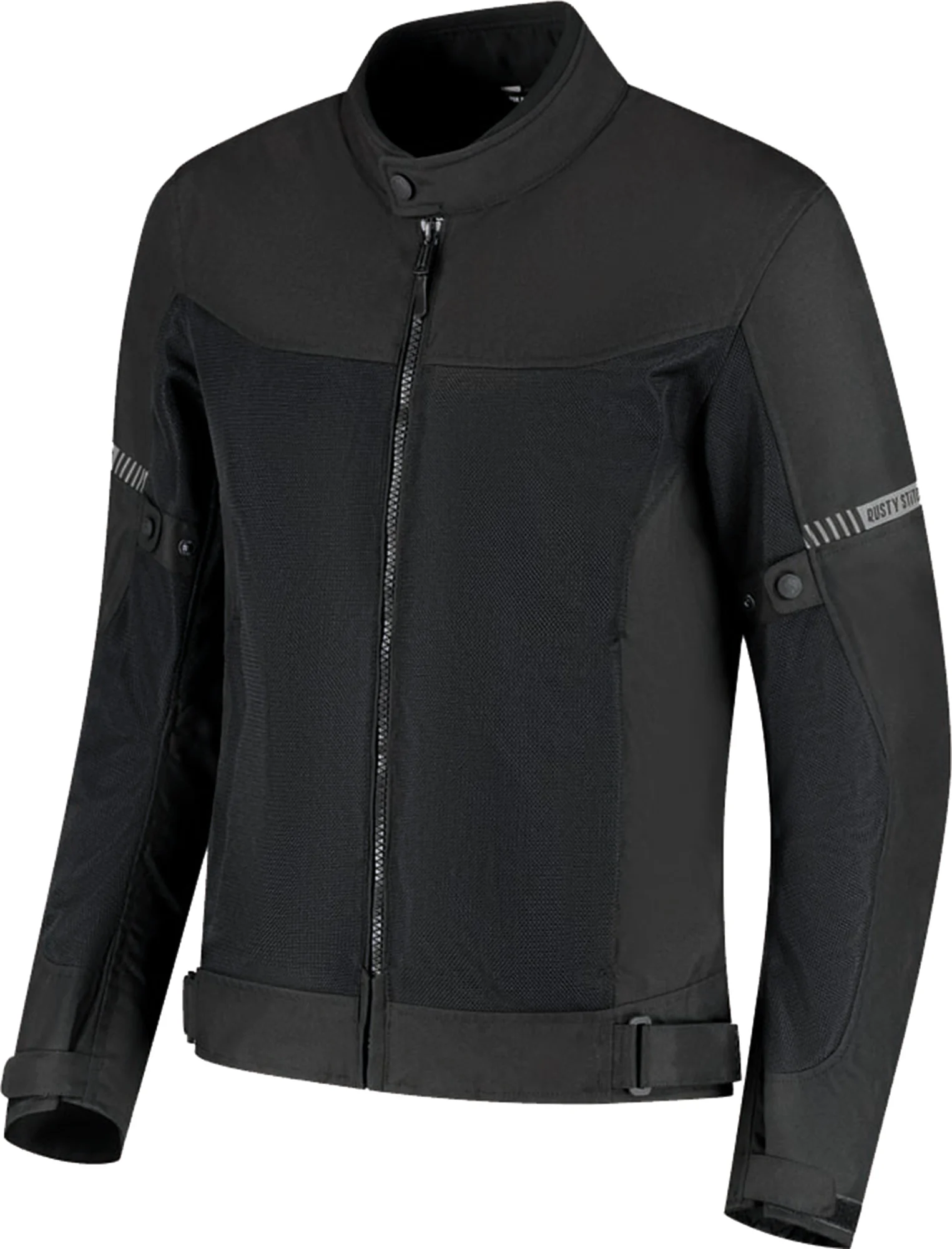 Rusty Stitches Mike Motorcycle Textile Jacket black