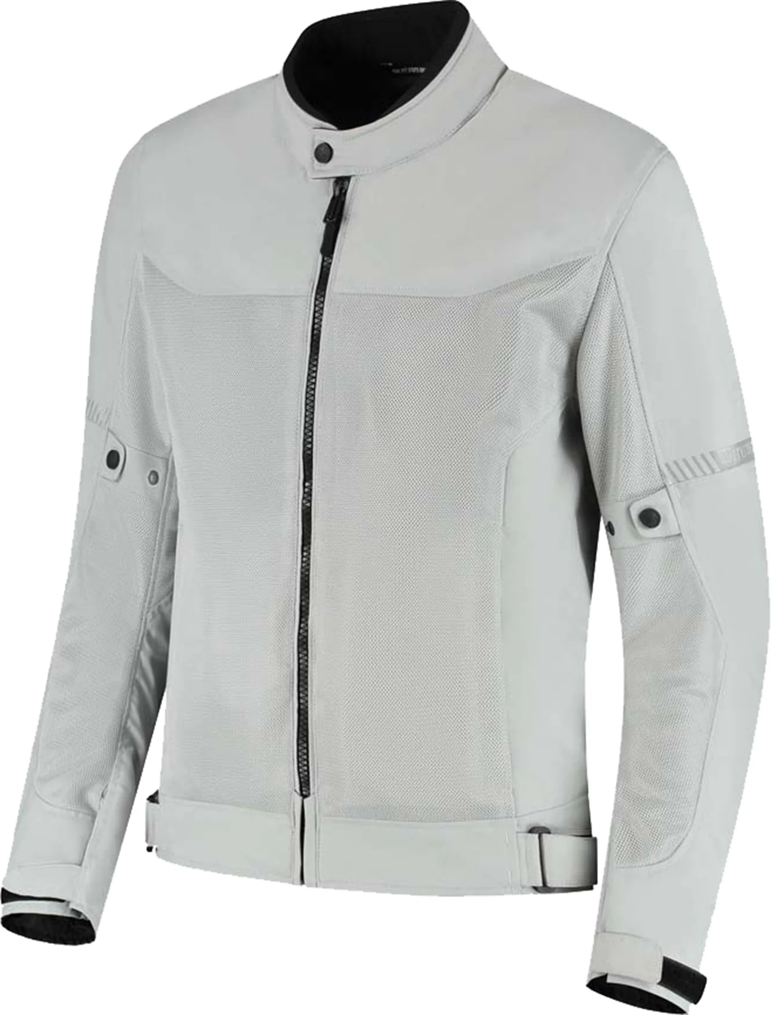 Rusty Stitches Mike Motorcycle Textile Jacket light grey