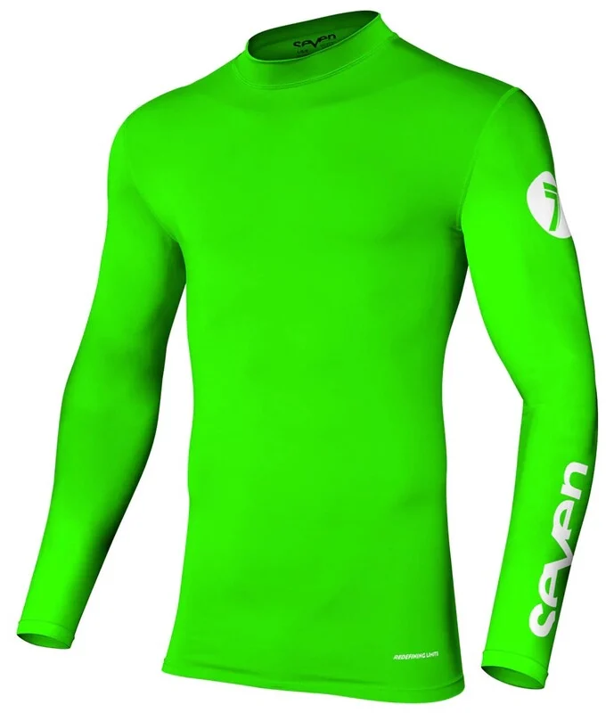 SEVEN Zero Compressions jersey - flo green green/neon-green