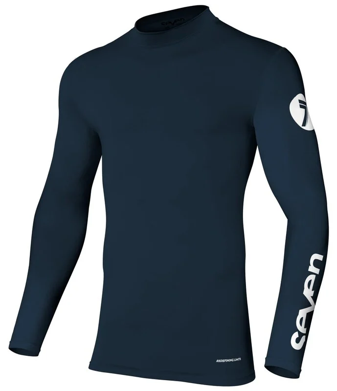 SEVEN Zero Compressions youth jersey - navy blue/dark blue
