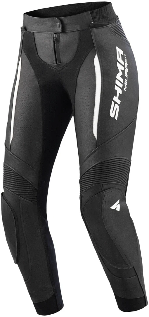 SHIMA Miura 2.0 Ladies Motorcycle Leather Pants black/hotpink
