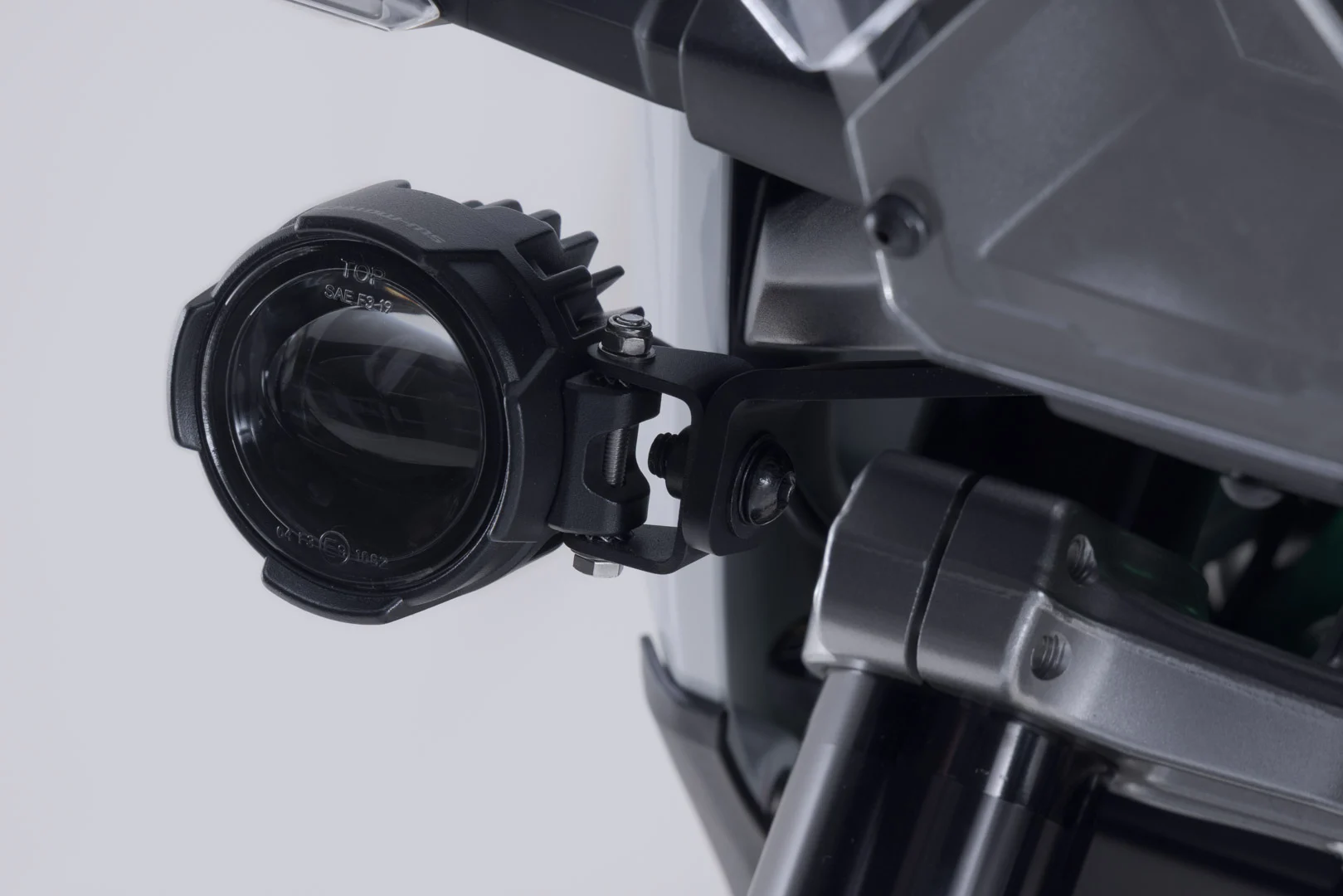 SW-Motech Light mounts - Black. Kawasaki KLE500 / KLE500 SE (26-).