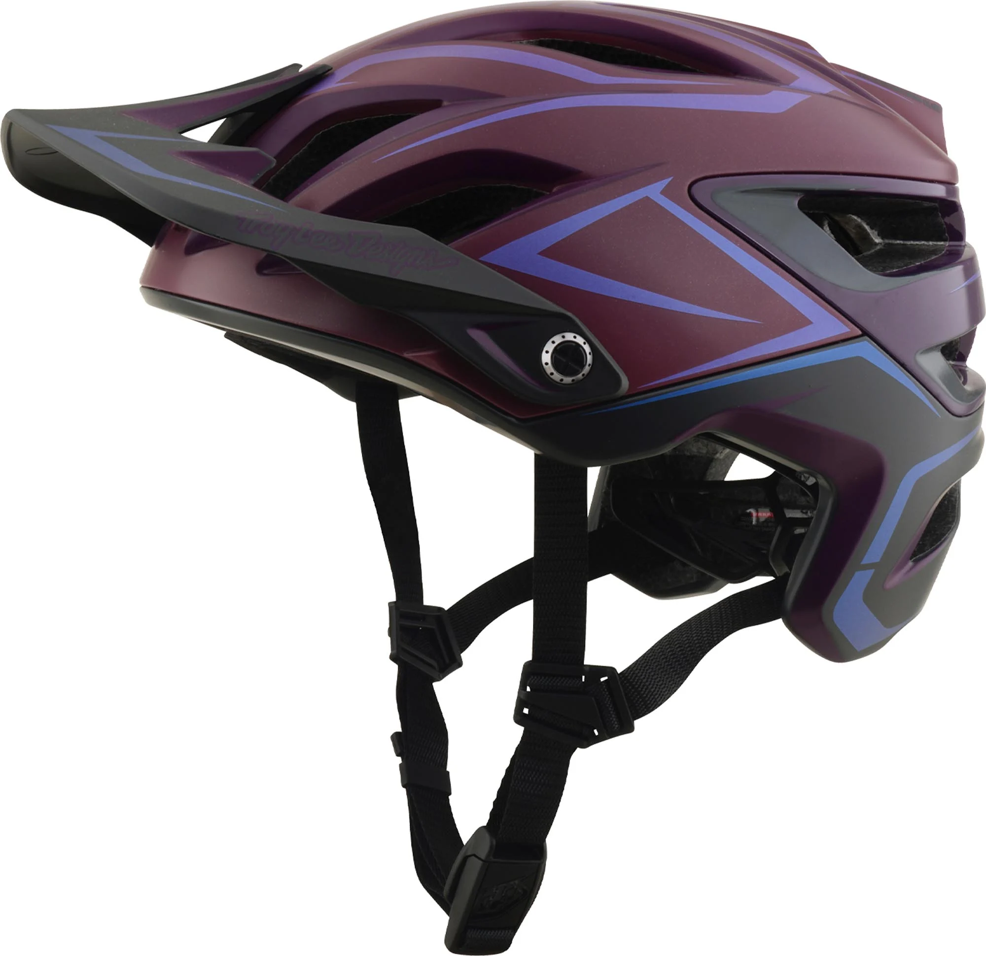 Troy Lee Designs A3 MIPS Pin Bicycle Helmet Bordeaux