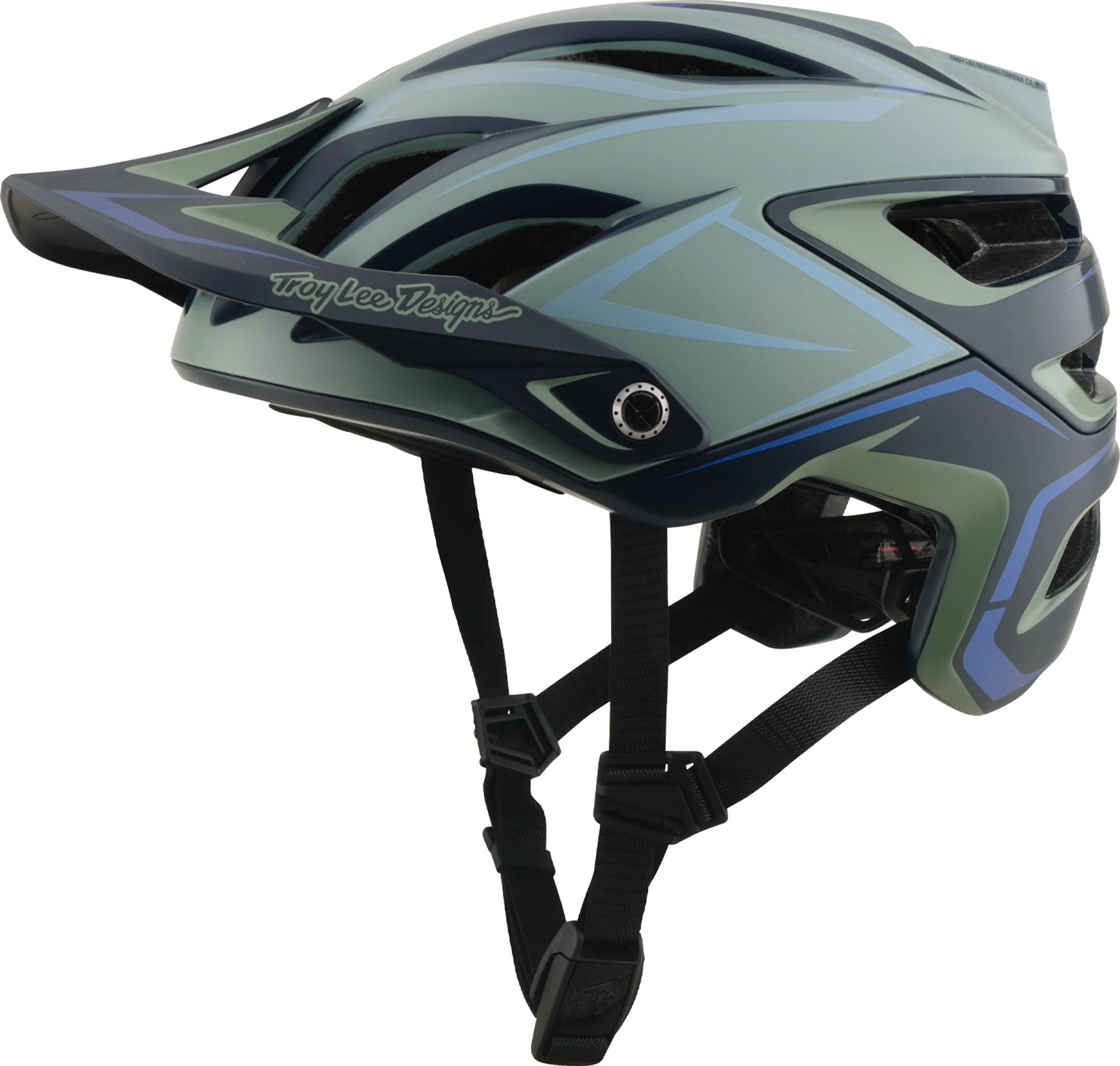 Troy Lee Designs A3 MIPS Pin Bicycle Helmet green