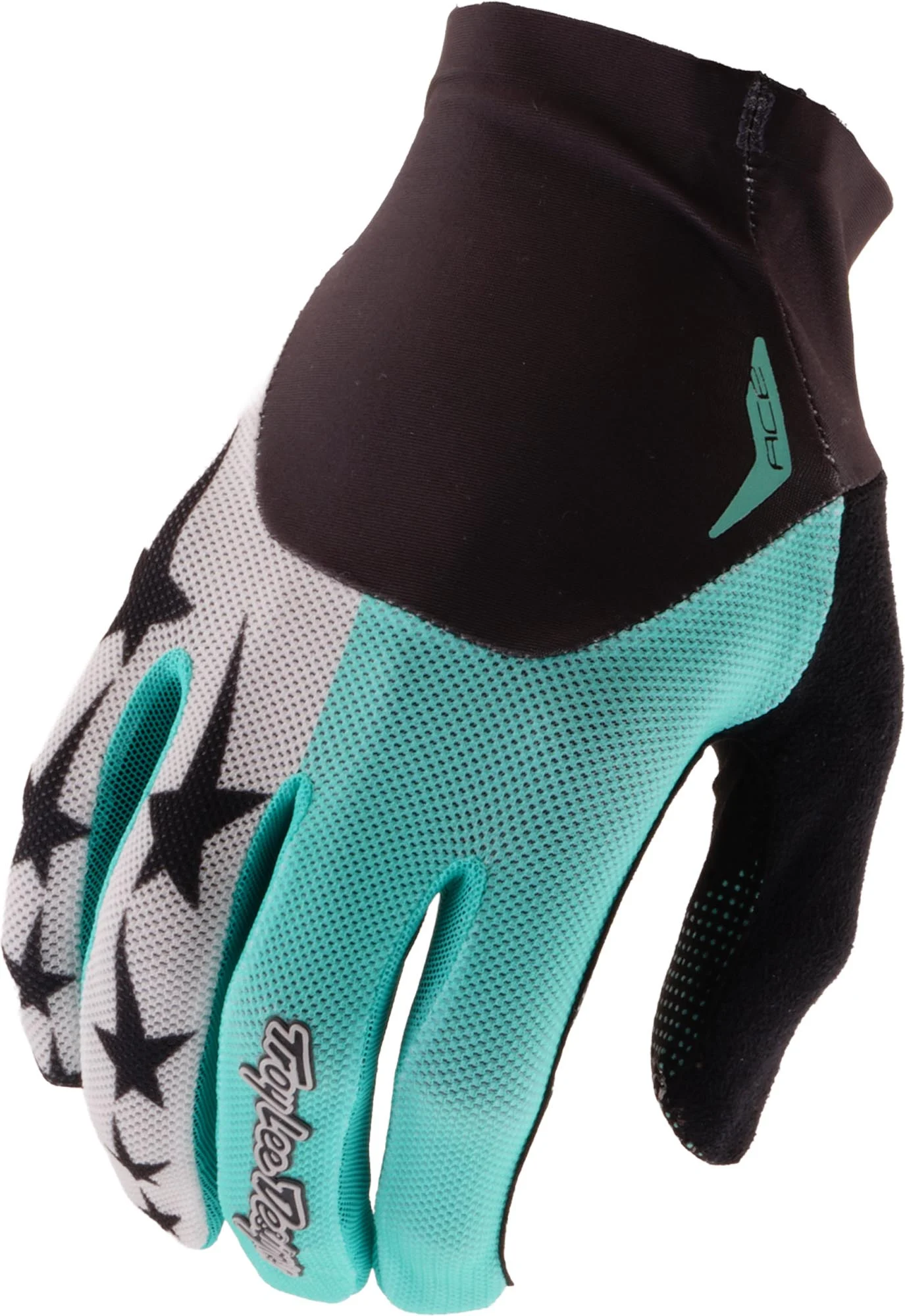 Troy Lee Designs Ace YO Moto Bicycle Gloves turquoise