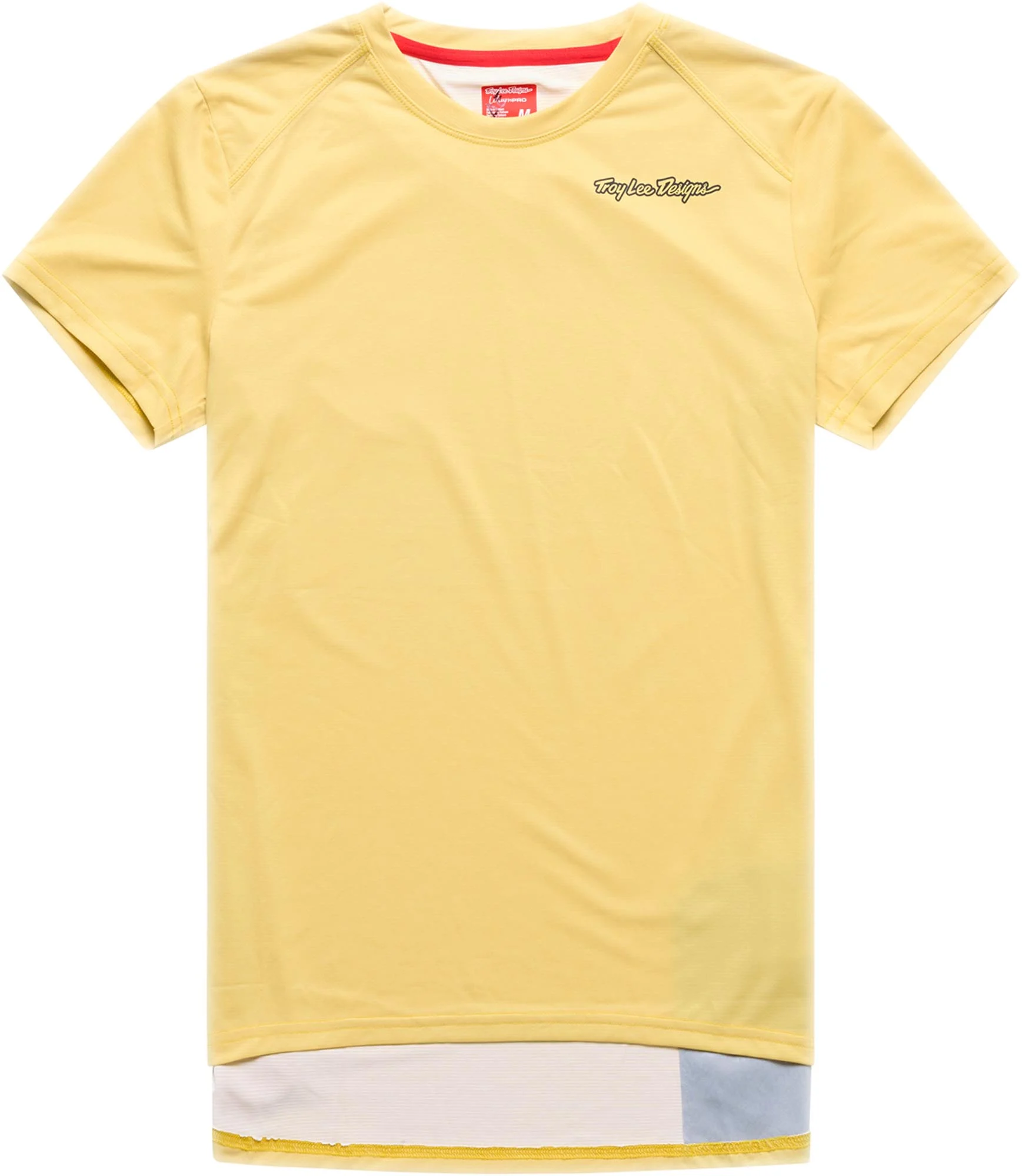 Troy Lee Designs Lilium Pro Mono Ladies Short Sleeve Bicycle Jersey yellow