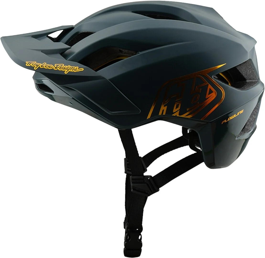 Troy Lee Designs Mips Flowline Point Youth Bicycle Helmet grey matt