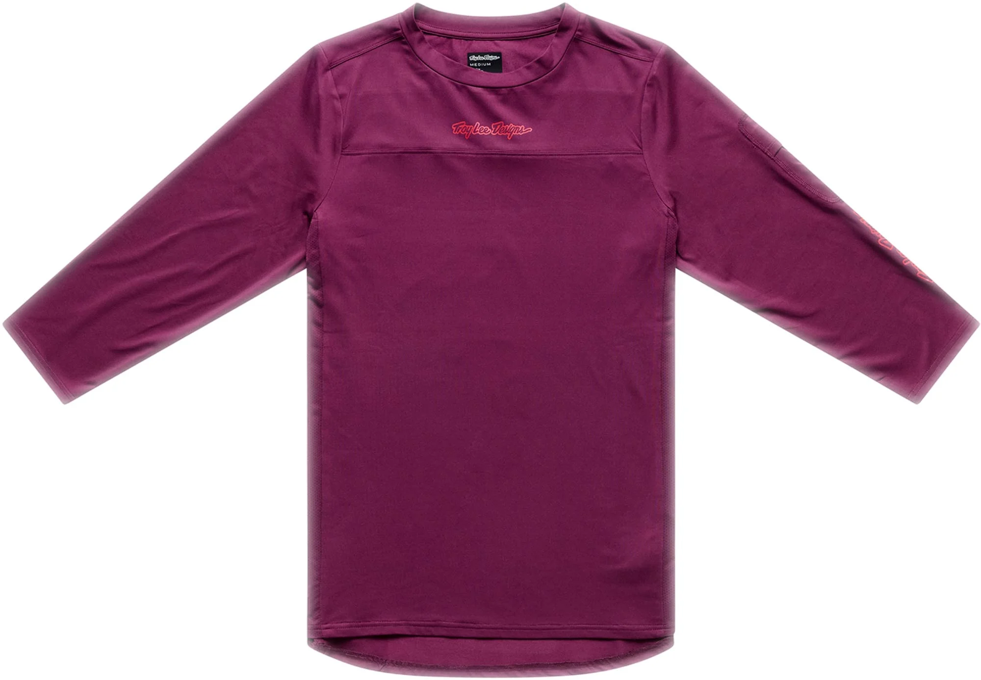 Troy Lee Designs Ruckus Ride Mono 3/4 Bicycle Jersey Bordeaux