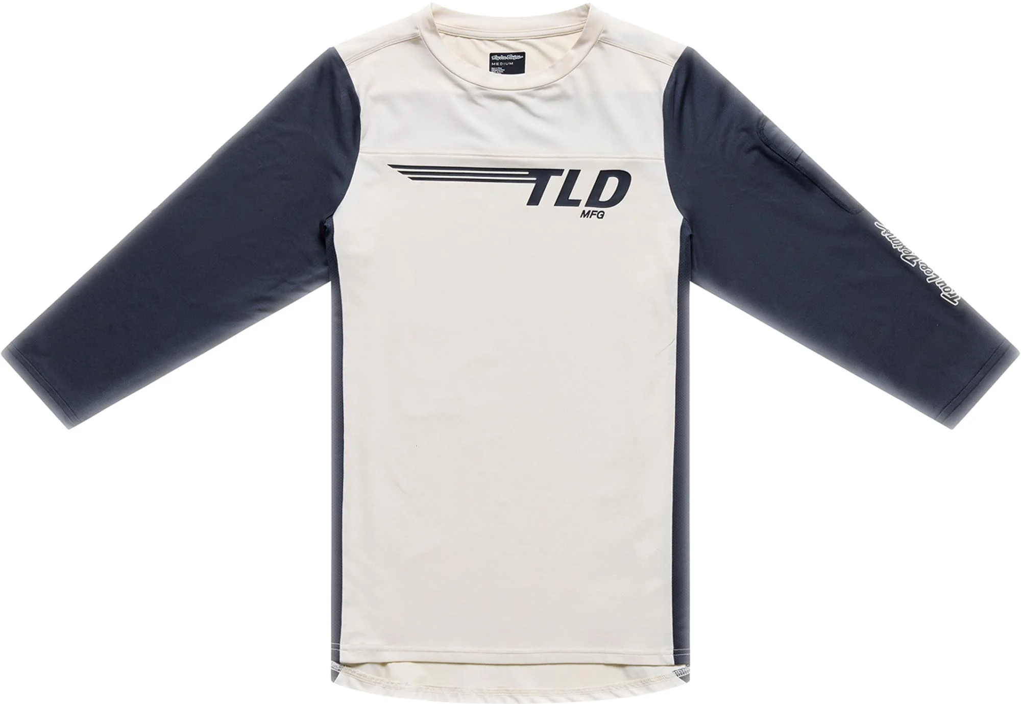 Troy Lee Designs Ruckus Ride Wings 3/4 Bicycle Jersey grey/white