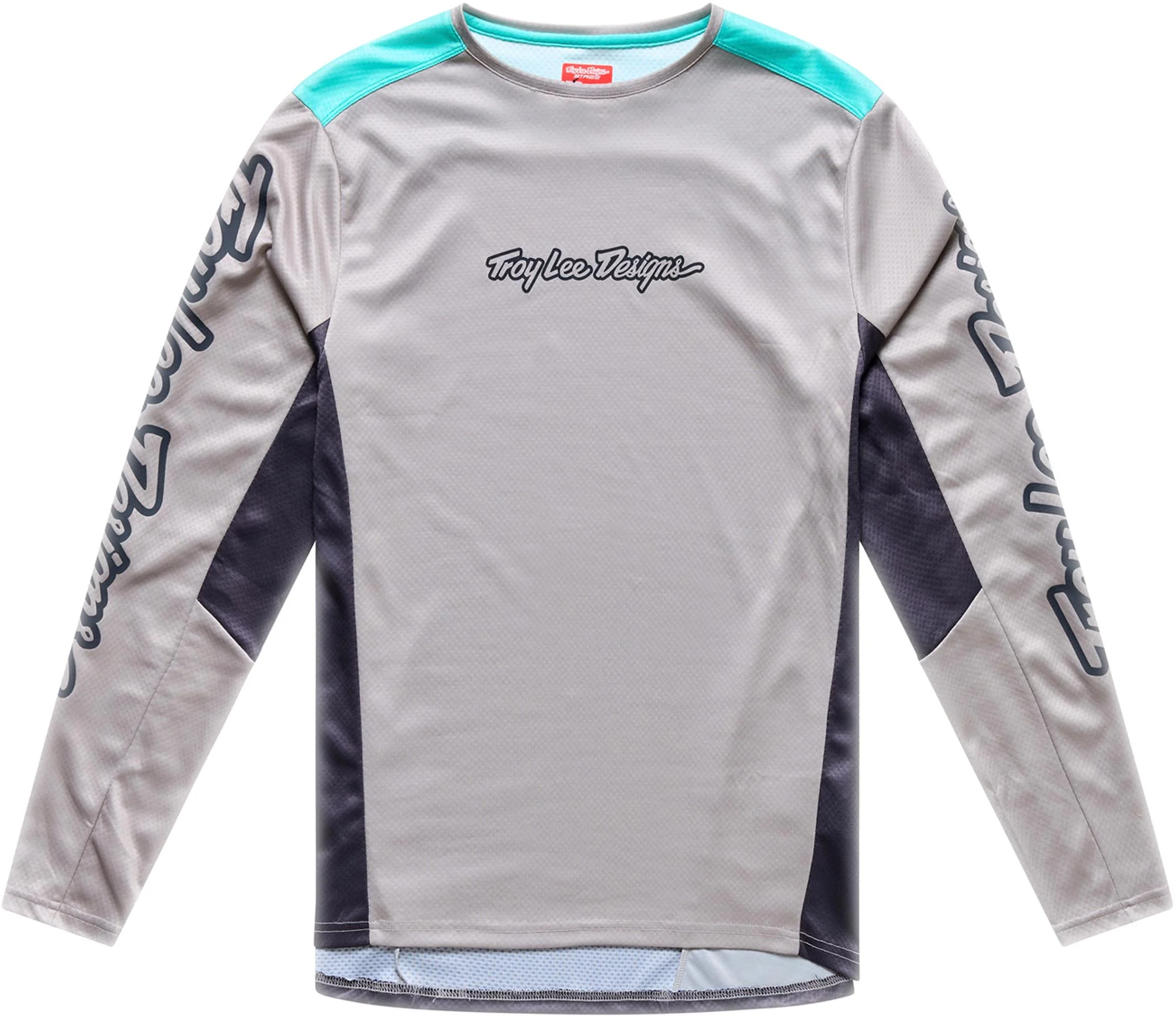 Troy Lee Designs Stage Signature Bicycle Jersey grey stone