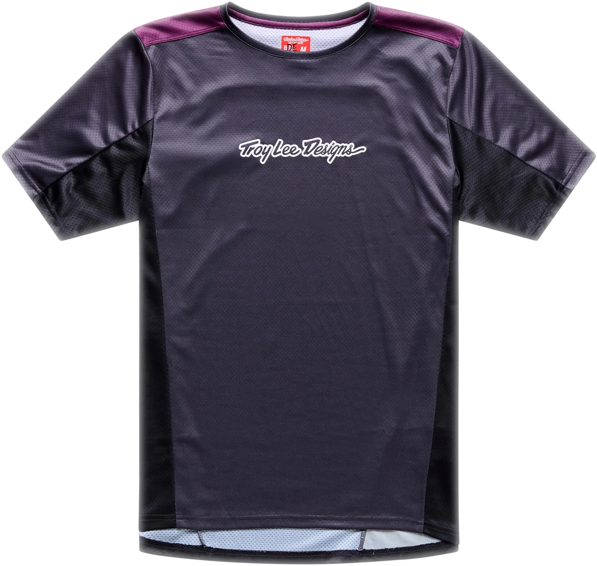 Troy Lee Designs Stage Signature Short Sleeve Bicycle Jersey carbon